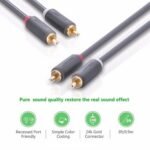 UGREEN 10519 2RCA Male to 2RCA Male Audio Cable - 3m (Black)