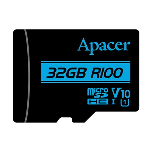 32gb-microsdxc-01-500x500-1.webp Apacer R100 MicroSDHC UHS-I U3 V30 A1 32GB Class-10 Memory Card with Adapter (AP32GMCSH10U8-R) - Image 1