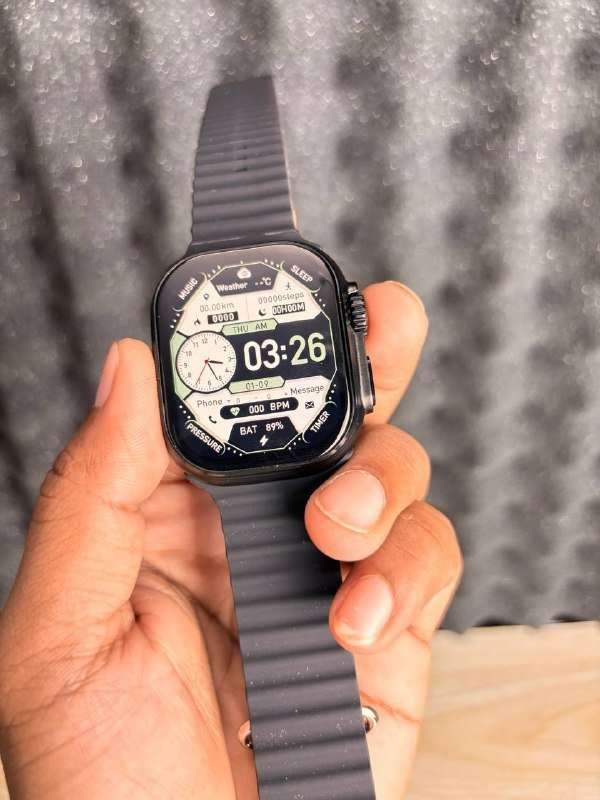 5b590d9e-9b83-4f22-ad7b-da0b05e45ce5.jpg Wearfit X10 Ultra 3 Curved Screen Smartwatch (Bluetooth Calling) - Image 1