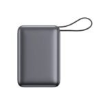 QCY PB20A 20000mAh 45W PD Fast Charging Mini Power Bank with Built-in Type C Cable - Image 2