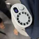 HOCO HX609 Portable Clip-On Fan (12,000 RPM - 3600mAh)