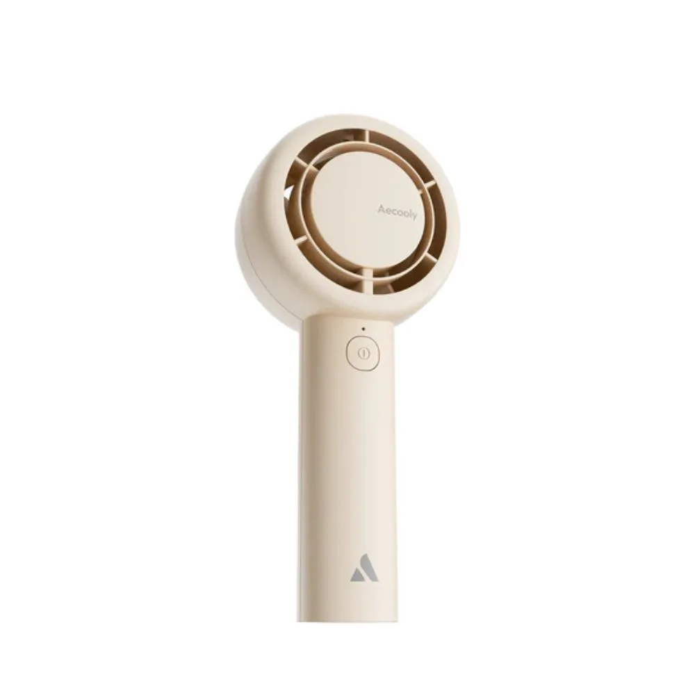 Aecooly-Halo-01-PB01-A-Portable-Handheld-Turbo-Fan-1.webp Aecooly Halo 01 PB01-A Portable Handheld Turbo Fan 4500mAh - White - Image 1