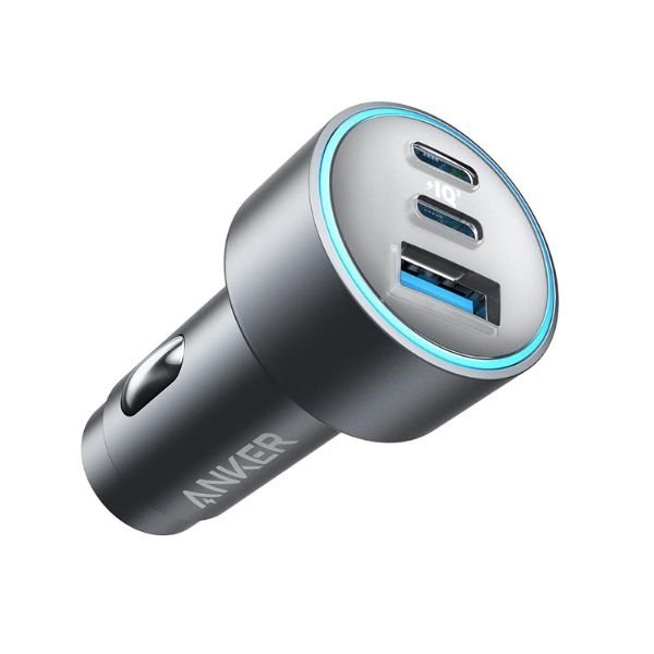 Anker-335-67W-Car-Charger-A2736H11.jpg Anker 335 67W 3-Port Fast Charging Car Charger- Black - Image 1