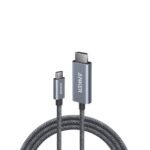 Anker Nano USB-C to HDMI Cable (6 ft, 4K, Braided)- Black
