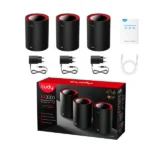 A4TECH M3000 2.4GHz Wireless Keyboard & Mouse Combo - Professional Trio Bundle (3-Pack) - Image 2