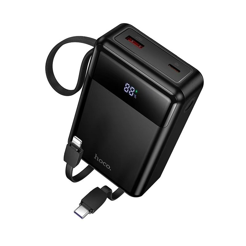 DYM12-22.5W-Fully-Compatible-20000mAh-Power-Bank-with-Cable-2.jpeg Hoco DYM12 22.5W 20000mAh Power Bank Price in BD - Image 1