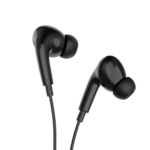 Hoco M111 Pro 8 Pin In-Ear Call Gaming Wired 1.2m Earphone-Black - Image 2