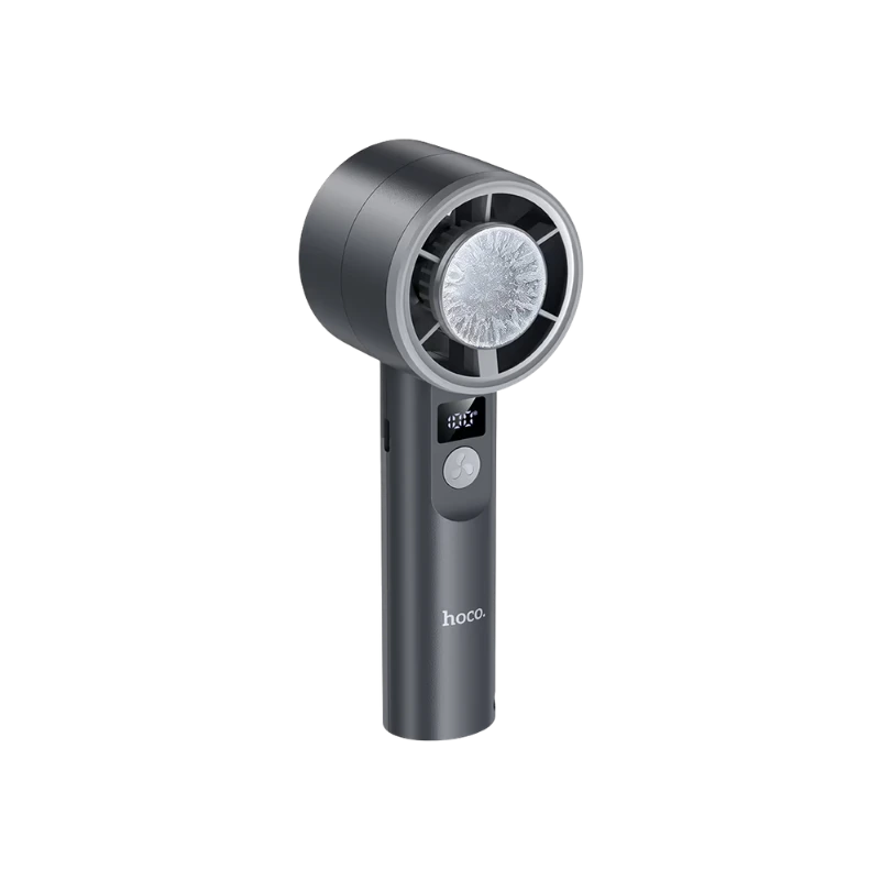 Hoco-HX612-Ice-Pack-Portable-Handheld-Fan.webp Hoco HX612 Ice Pack Portable Handheld & Desktop Cooling Fan - Image 1