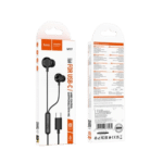 Hoco M117 Victory Type-C Universal Digital Headphones with Microphone (Black) - Image 3