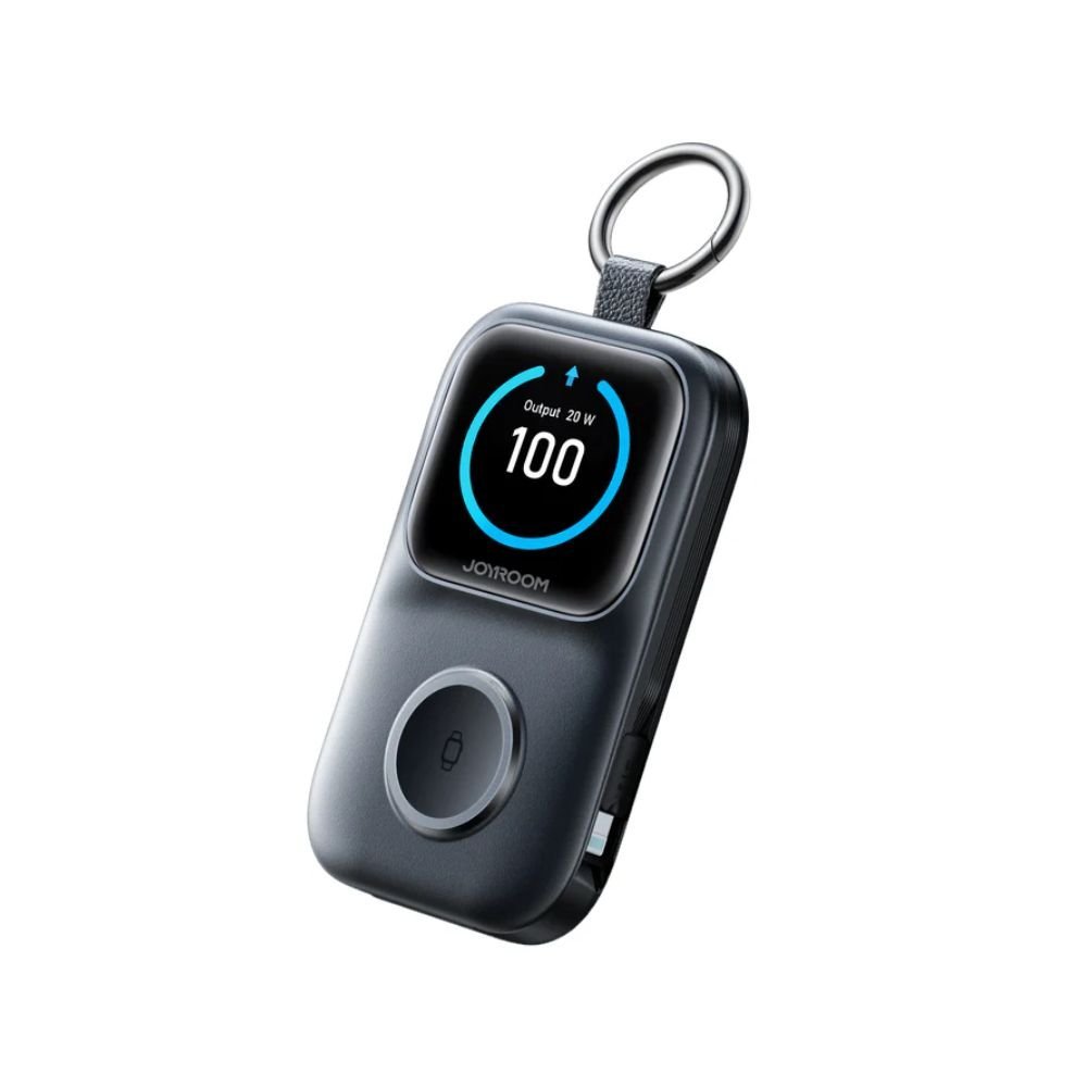 JOYROOM-JR-W19-3-in-1-5000mAh-Magnetic-Watch-Charger-Power-Bank-1.jpg JOYROOM JR-W19 3-in-1 5000mAh Magnetic Watch Charger Power Bank Price in BD - Image 1