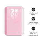 Momax 1 Power Pass Soda Pop Magnetic Wireless Power Bank Price in BD