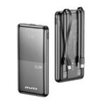 Awei P76K 10000mAh 22.5W Digital Display Dual Cable Power Bank Price in BD