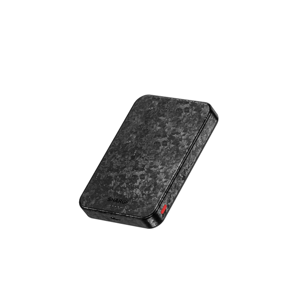 Sharge-CarbonMag-15W-Magsafe-Power-Bank-2.png SHARGE CarbonMag 10000mAh 15W Wireless Power Bank - Image 1
