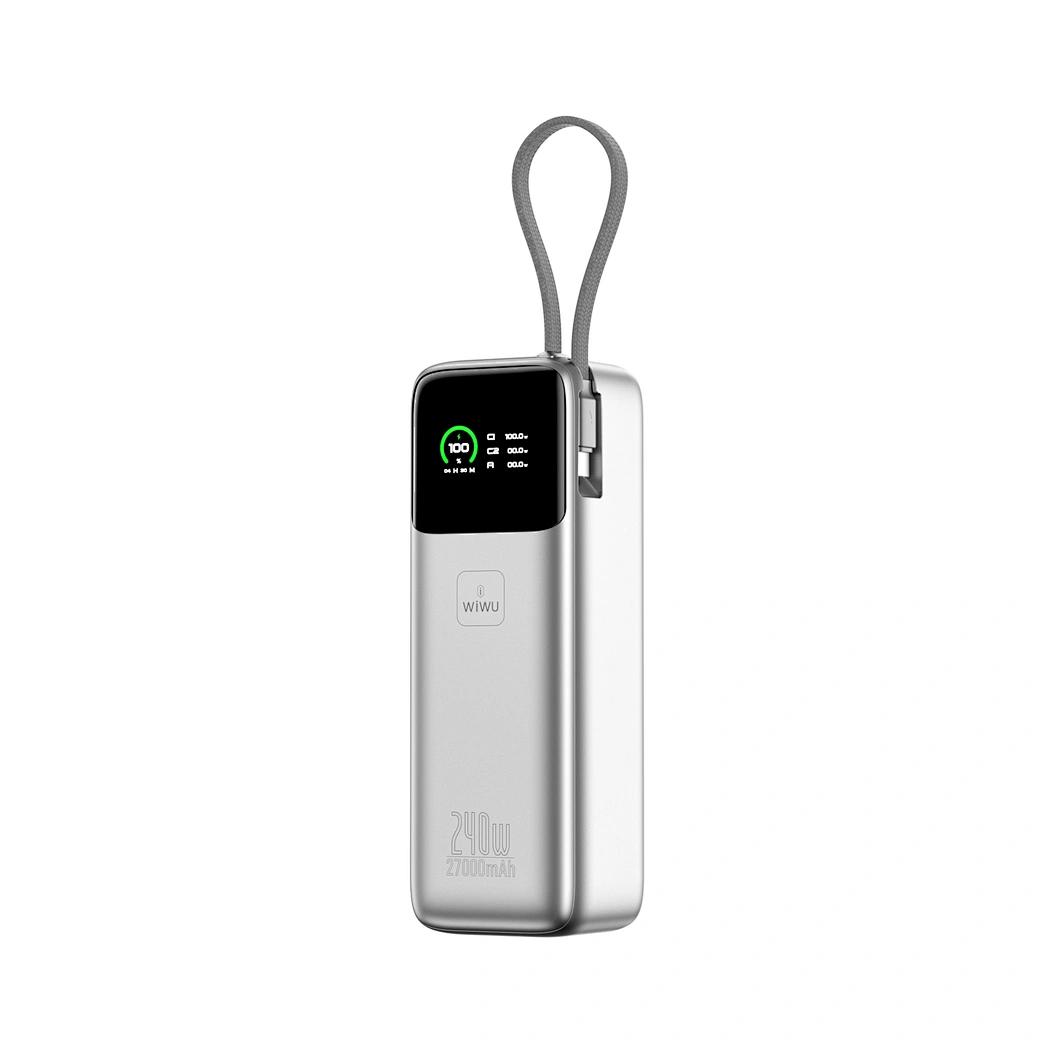 WiWU-PM201-Power-Mega-240W-Fast-Charge-27000mAh-Power-Bank-1.webp WiWU PM201 Power Mega 240W Fast Charge Power Bank Price in BD - Image 1