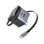 UGREEN 65824 65W GaN Fast Charger with Retractable Cable