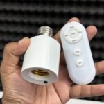 Smart AC220V Wireless Remote Control Lamp Holder with Timing Function