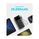 Anker Powercore 30W 20000mAh Portable Power Bank With USB C Cable- Black - Image 4