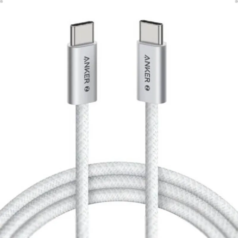 anker-zolo-240w-usb-c-to-usb-c-cable-for-iphone-16-seriesmacbook-3.webp Anker 240W USB-C to USB-C Cable 1M- White - Image 1