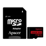 Apacer R100 MicroSDXC UHS-I U1 V10 128GB Class-10 Memory Card with Adapter (AP128GMCSH10U6-R)
