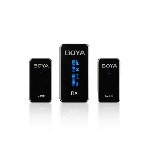 by-xm6-s2-mini-001-500x500-1.webp Boya BY-XM6-S2 Mini 2.4GHz Dual-Channel Wireless Microphone System Price in BD - Image 1
