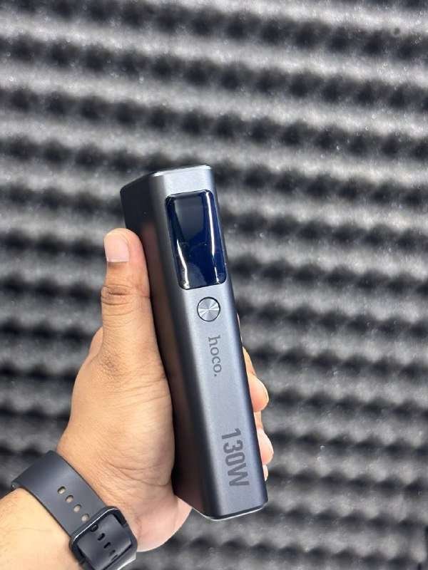 c39f88c9-8979-43dd-a31d-e09af8aed878.jpg Hoco Q17B Electric 130W Power Bank (20000mAh) - Image 1