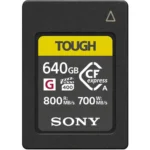 Sony CFexpress Type A TOUGH 640GB Memory Card (CEA-G640T)