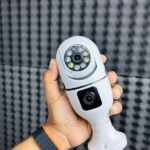 Dual Lens V380 Pro PTZ Bulb IP Night Vision Camera