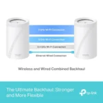 TP-Link Deco BE65 BE11000 Tri-Band WiFi 7 Mesh Router (1-Pack) Price in BD - Image 3