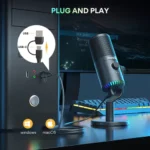 Maono DM30 RGB Programmable USB Condenser Microphone - Image 5