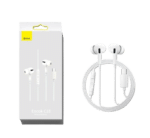 Baseus Encok C18 Type-C In Ear Wired Earphone - White - Image 3