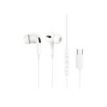 Baseus Encok C18 Type-C In Ear Wired Earphone - White