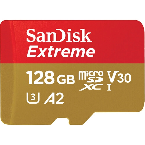 extreme-128gb-01-500x500-1.webp SanDisk Extreme 128GB 190MB/s microSDXC UHS-I Memory Card Price in BD - Image 1