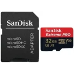 SanDisk Extreme PRO 32GB 100MB/s microSDHC UHS-I Memory Card with Adapter Price in BD