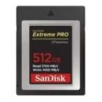SanDisk Extreme PRO CFexpress 512GB 1700MB/s Type-B Memory Card Price in BD