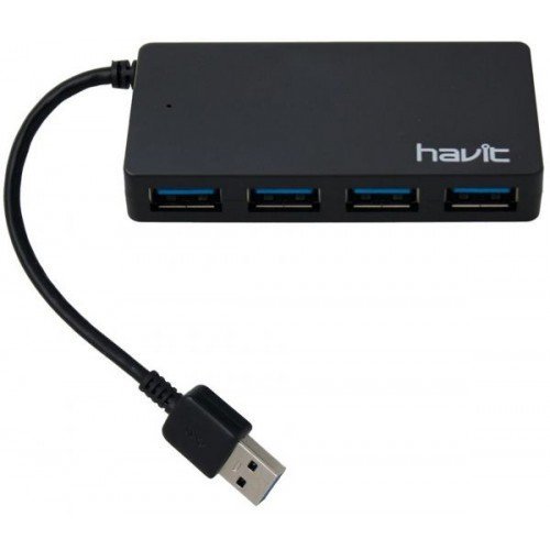 h103-500x500-1.jpg Havit H103 USB 3.0 HUB 4 PORT Price in BD - Image 1