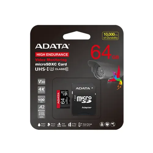 high-endurance-64gb-uhs-i-class-10-01-500x500-1.webp ADATA High-Endurance 64GB UHS-I Class 10 microSDXC Memory Card Price in BD - Image 1