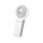 Hoco HX604 Ice Pack Series Foldable Handheld Fan - White