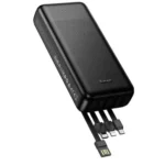 HOCO J163A 20000mAh Power Bank with Dual USB Type-C & Lightning Cables Price in BD