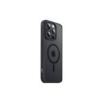UGREEN 25403 LP751 Black Frame Frosted Back Plate Magnetic Protective Case for iPhone 15 Pro Max (6.7-Inch)