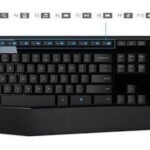 Logitech MK345 Wireless Keyboard and Mouse Combo with Textured Palm Rest - Black