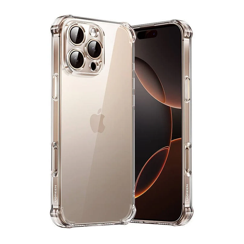 UGREEN 45916 Bright Cushion Protective Case for iPhone 16 Pro Max (Clear) #CA104