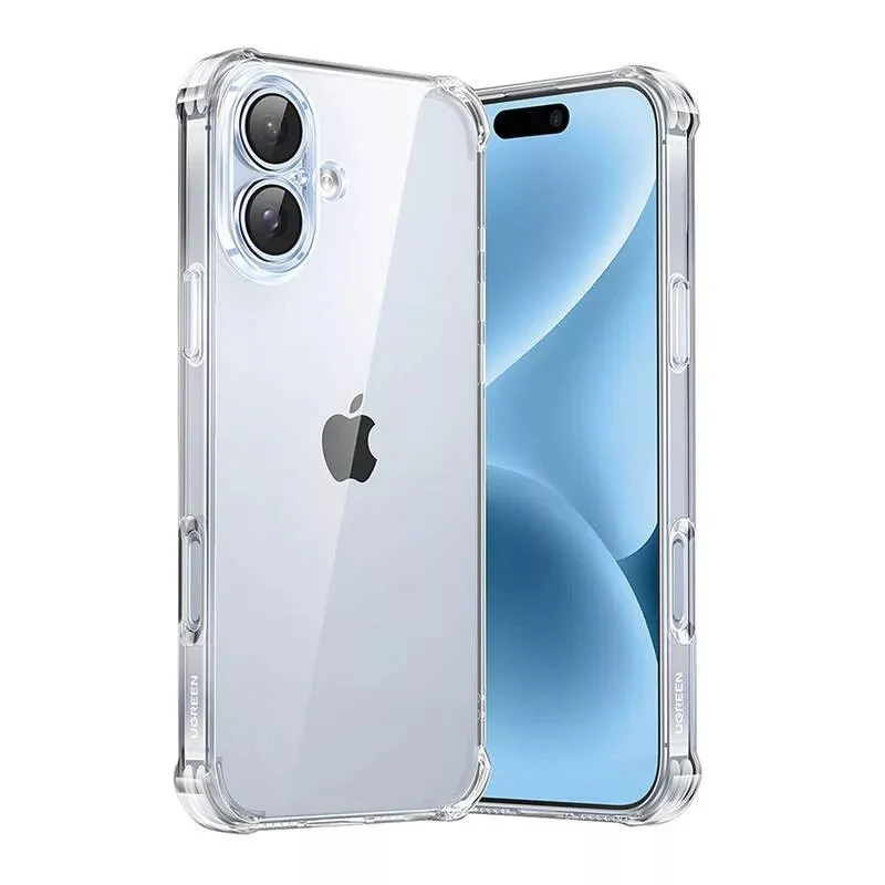 UGREEN 45914 CA102 Bright Cushion Clear Protective Case for iPhone 16 Plus