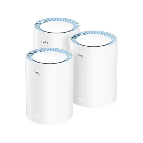 m1200-3-pack-500x500-1.webp Cudy M1200 AC1200 Whole Home Mesh Wi-Fi Router (3-Pack) - Image 1