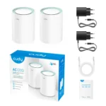Cudy M1300 AC1200 Dual Band Gigabit Mesh Router (2-Pack) - Image 2