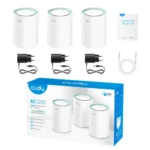 Cudy M1300 AC1200 Gigabit Whole Home Mesh Wi-Fi Router (3-Pack) - Image 4
