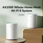 Cudy M1500 AX1500 Dual Band Wi-Fi 6 Mesh Router (1-Pack) - Image 2