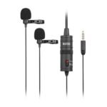 Boya BY-M1DM Dual Omni Directional Lavalier Microphone Price in BD