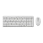 Logitech MK250 Compact Wireless Bluetooth Keyboard and Mouse Combo - Off-White