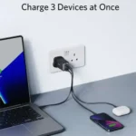Anker PowerPort III 3 Port 65W POD Charger- Black - Image 4
