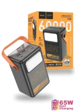 HOCO J110A Powerful PD65W 60000mAh Power Bank with Camping LED Light
